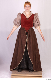  Photos Woman in Historical Dress 99 18th century a poses historical clothing whole body 0001.jpg